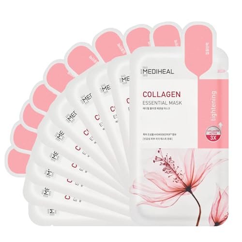MEDIHEAL Official Best Korean Sheet Mask - Collagen Lifting...