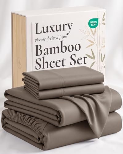 Hotel Sheets Direct 4 Piece Bed Sheet Set King Size.