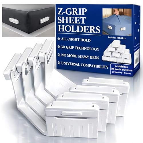 The Original Patented Fitted Sheet Holders - Secure Your...