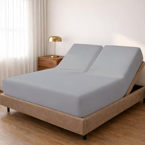 Split Top King Fitted Sheet Only for Sleep Number beds.