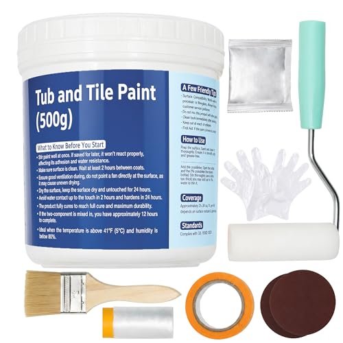 Oriflame Tile Paint: Tub & Tile Refinishing Kit White