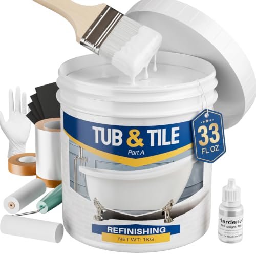 Rosemeek Tile Paint, Tub and Tile Refinishing Kit.