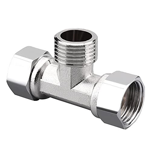 Beduan 304 SS 1/2 G 3 Way Diverter Tee Connector