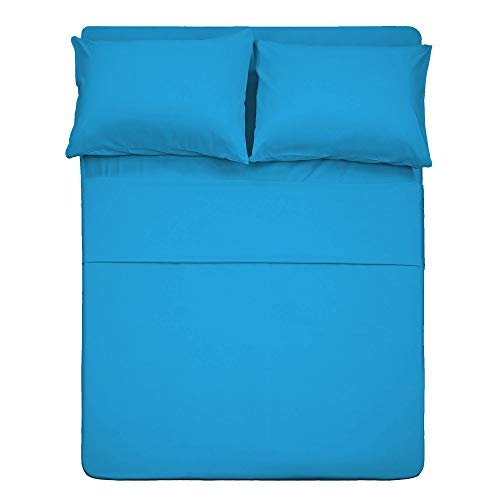 Best Season 4 Piece Bed Sheet Set, Queen Deep Pocket