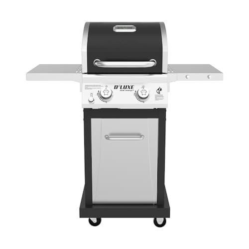 Nexgrill Deluxe 2-Burner Gas Grill, Compact with Foldable...