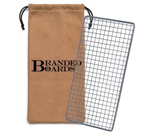 Branded Boards Portable Bushcraft Stainless BBQ Large...