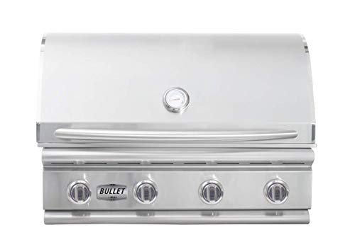 Bullet by Bull Outdoor Products 48109 Bronco 4 Burner Grill