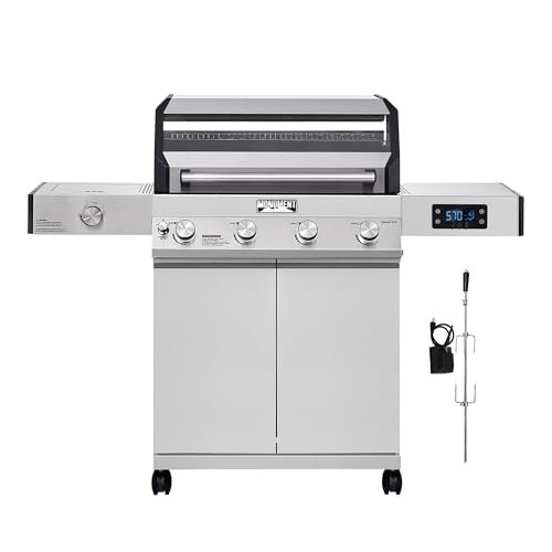 Monument Grills Denali Series, Denali 405 4-Burner Smart...