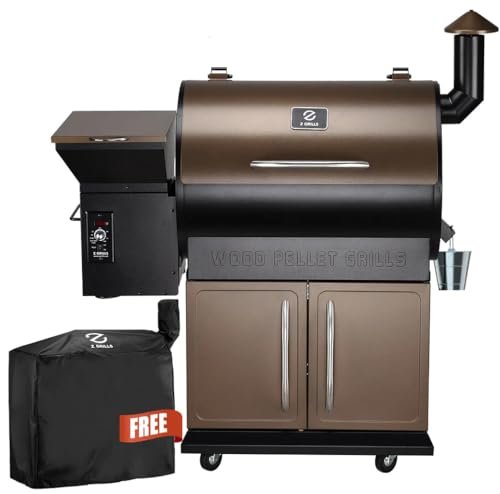Z GRILLS 2026 Upgrade Wood Pellet Grill with PID Control