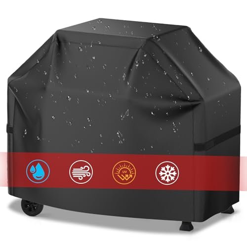 Grill Cover, 58 inch BBQ Gas Grill waterproof, UV resistant.