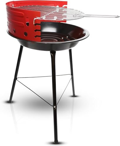 GasOne Charcoal Grill – Barbecue Grill with 4 Flame Levels