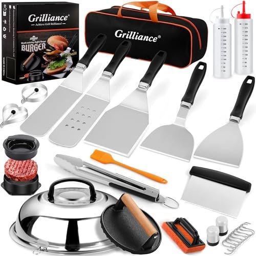 Grilliance 27pcs Griddle Accessories Kit for Blackstone,...