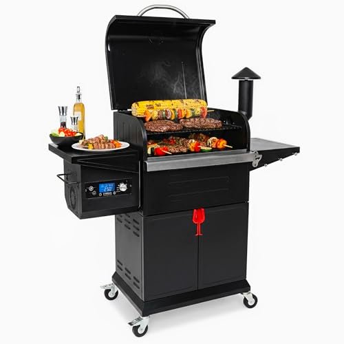 Z GRILLS 600D2 Wood Pellet Grill & Smoker, 8-in-1