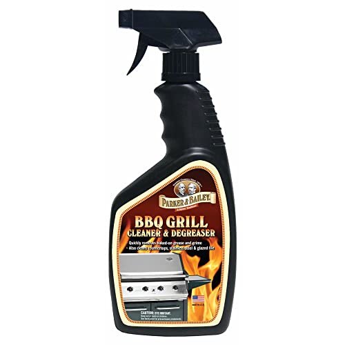 Parker & Bailey Grill Cleaner and Degreaser for tough jobs.