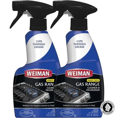 Weiman Heavy Duty Gas Range & Stove Top Cleaner