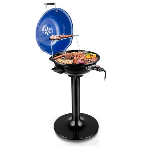 Electric Grill, Techwood Indoor/Outdoor Electric BBQ Grill,...