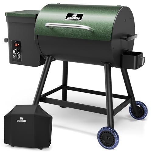 Electric Pellet Grill & Smoker, 450 Sq In PID Control