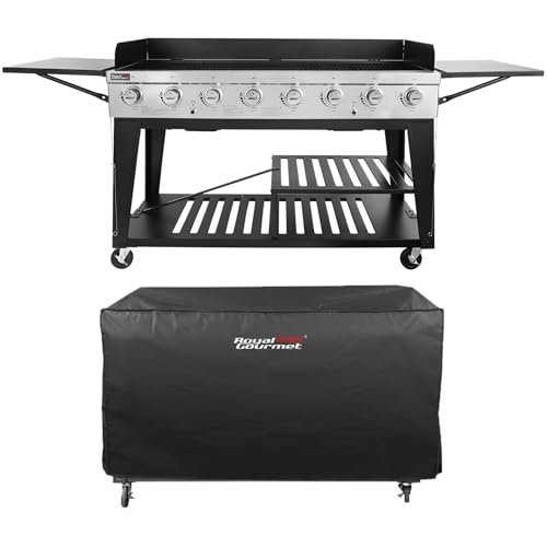 Royal Gourmet Event 8-Burner BBQ Propane Gas Grill.
