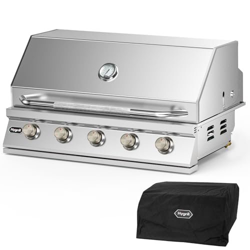 Hygrill STD Series 40-Inch Built In Grill, Stainless Steel...