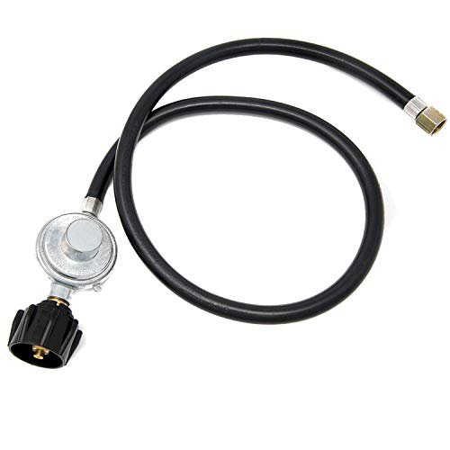 GasOne Propane Regulator 3 Feet Universal QCC1 Grill...