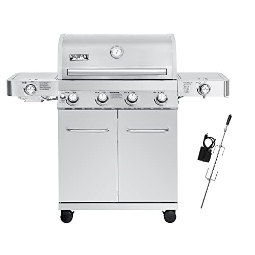 Monument Grills Larger 4-Burner Propane Gas Grills...
