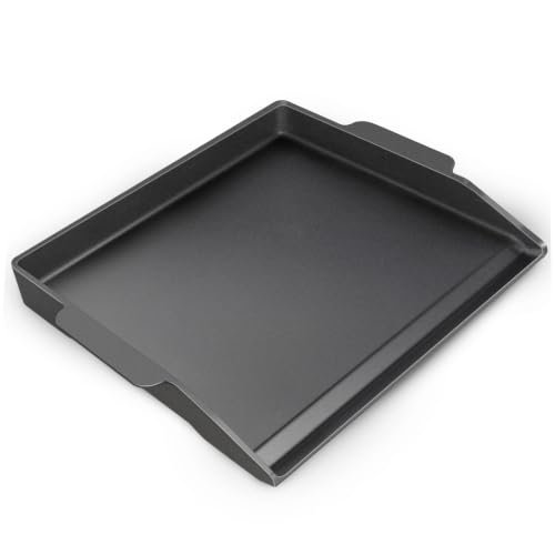 Enameled Cast Iron Griddle for Gas Grill, 17