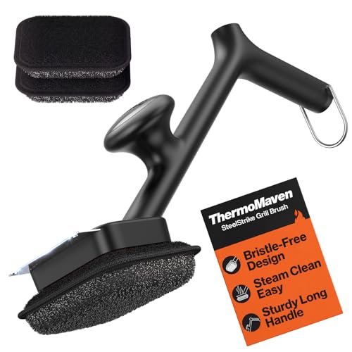 ThermoMaven Bristle-Free BBQ Grill Brush - No Wire Risk