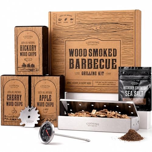 Grilling Accessories BBQ Smoker Box Grill Kit Stainless...