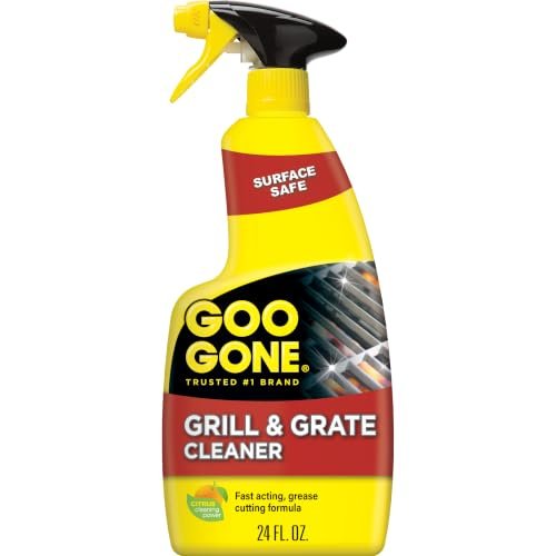 Goo Gone Grill and Grate Cleaner Spray, BBQ Degreaser.