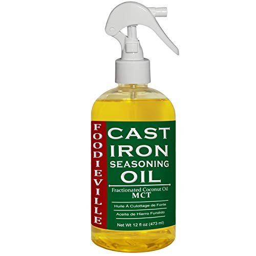 Cast Iron Oil Non-stick Conditioner for Seasoning Skillets.