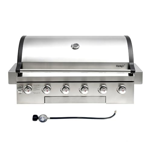 Flintex Built in Outdoor Kitchen Grill, 860 sq.in. cooking.