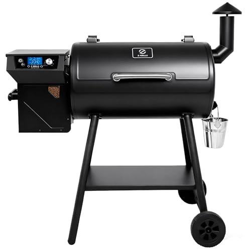 Z GRILLS ZPG-550B2 Wood Pellet Grill & Smoker with PID
