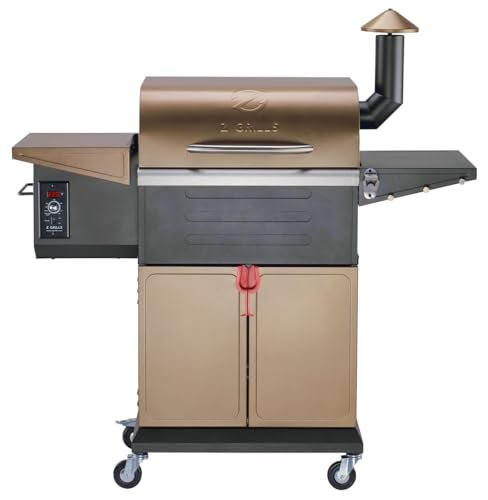 Z GRILLS 600D 8-in-1 Wood Pellet Grill and Smoker.