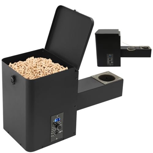 PROYONGOO Pellet Smoker Pellet Hopper Assembly Kit, digital...