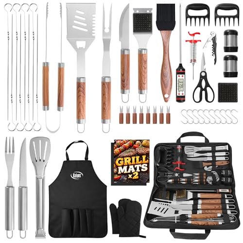 Kaluns 50PC BBQ Grill Tools Set – Heavy Duty Stainless