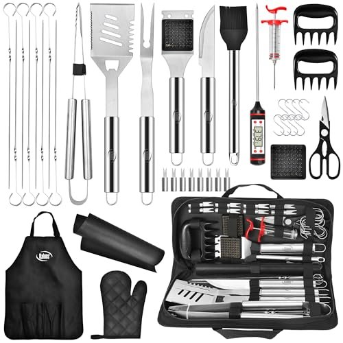 Kaluns BBQ Accessories, Complete Grill Set Grilling Tools.