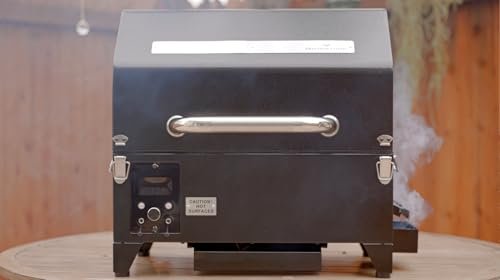 Freedom Stoves Portable Pellet Grill, 12V and 120V Dual...