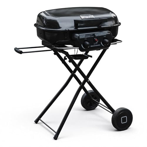 Brand-Man Portable Grill, Propane Gas Camping Grill with...