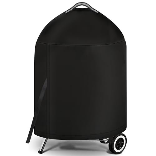 iCOVER Grill Cover for Weber 22 Inch Charcoal Kettle.