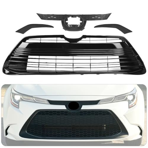Front Lower Bumper Grille Assembly for 2023-2026 Toyota...