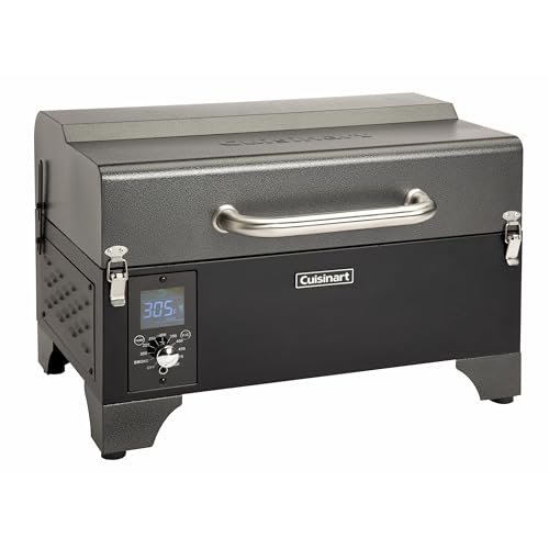 Cuisinart 8-in-1 Portable Wood Pellet Grill and Smoker.