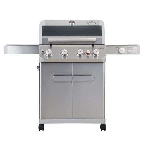 Monument Grills Mesa Series, 4+1 Outdoor Barbecue Stainless...