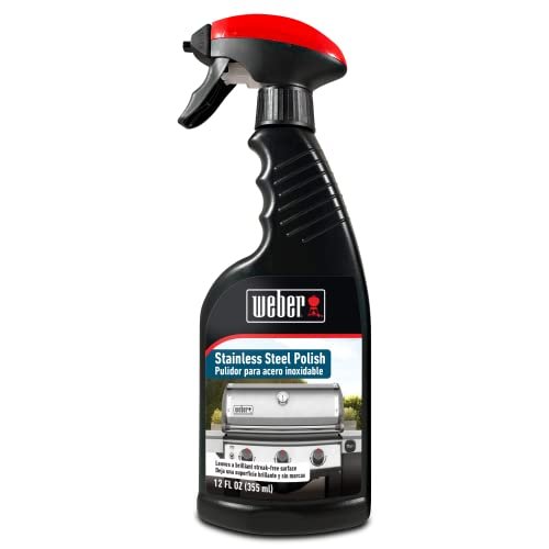 Weber® Stainless-Steel Polish 12 oz, Grill Cleaner