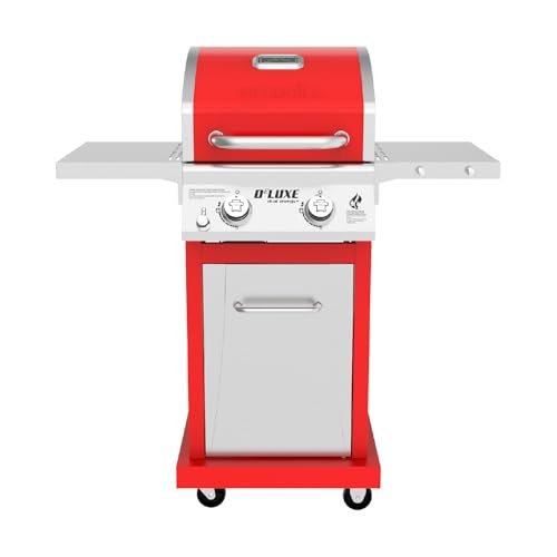 Nexgrill Deluxe 2 Burner Gas Grill, Compact with Foldable...
