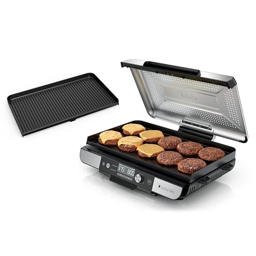 Ninja® Sizzle™ Pro XL 20'' Indoor Griddle, Silver