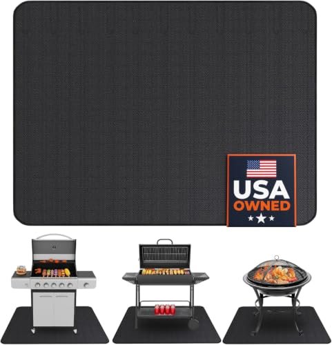 Under Grill Mats for Outdoor Grill (48 x 30 inch)