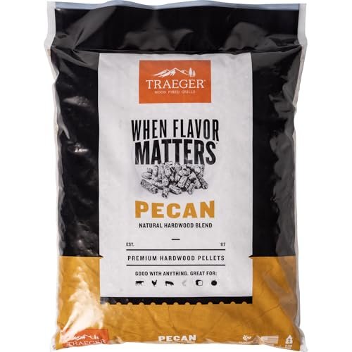 Traeger Grills Pecan 100% All-Natural Wood Pellets for...