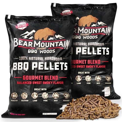 Bear Mountain Gourmet Blend Pellets for Smoker and Grill