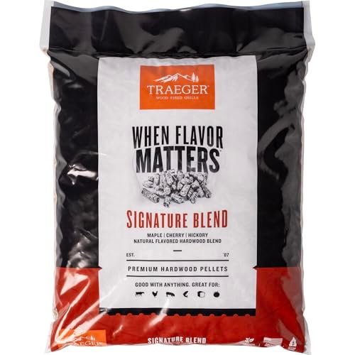 Traeger Signature Blend Wood Pellets for Pellet Grills